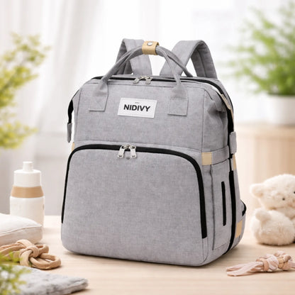 Sac à langer Nidivy – Le sac 2-en-1 qui se transforme en lit pour bébé
