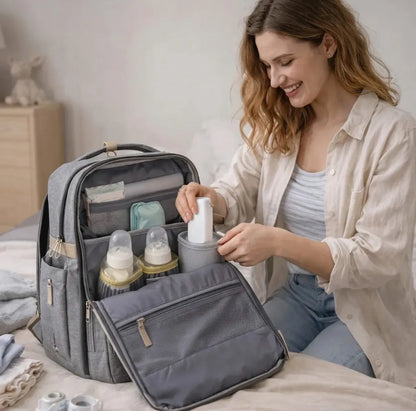 Sac à langer Nidivy – Le sac 2-en-1 qui se transforme en lit pour bébé
